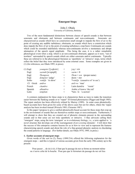 Phonetics in Phonology” in This SICOL).1