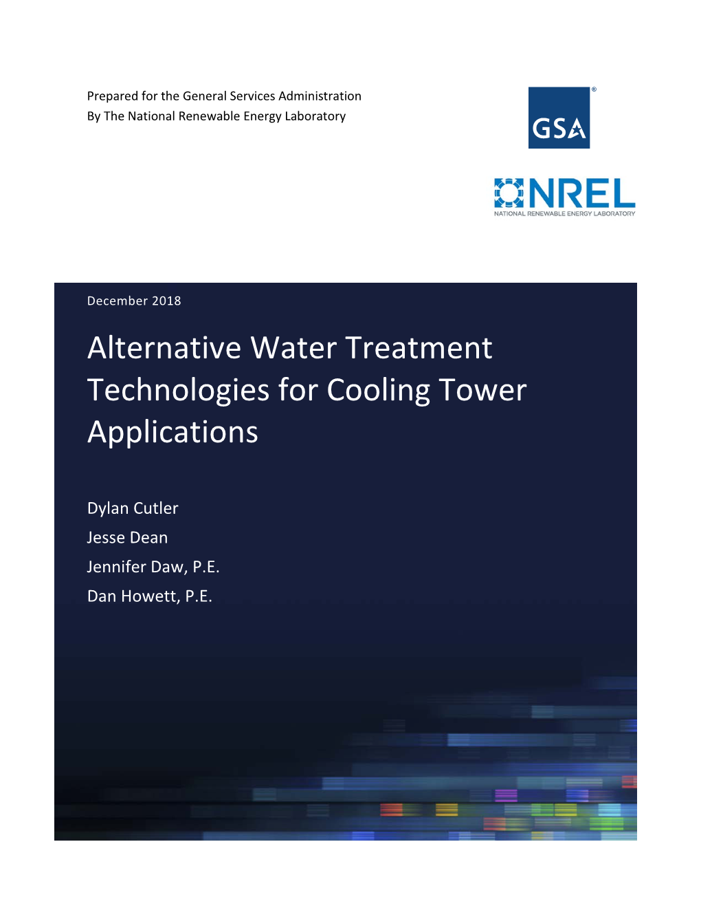 Alternative Water Treatment Technologies for Cooling Tower