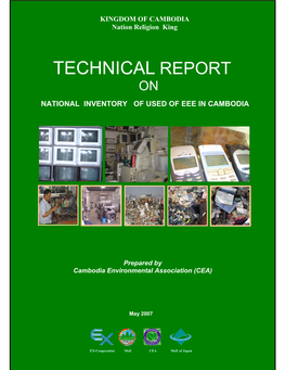 Technical Report on National Inventory of Used EEE in Cambodia