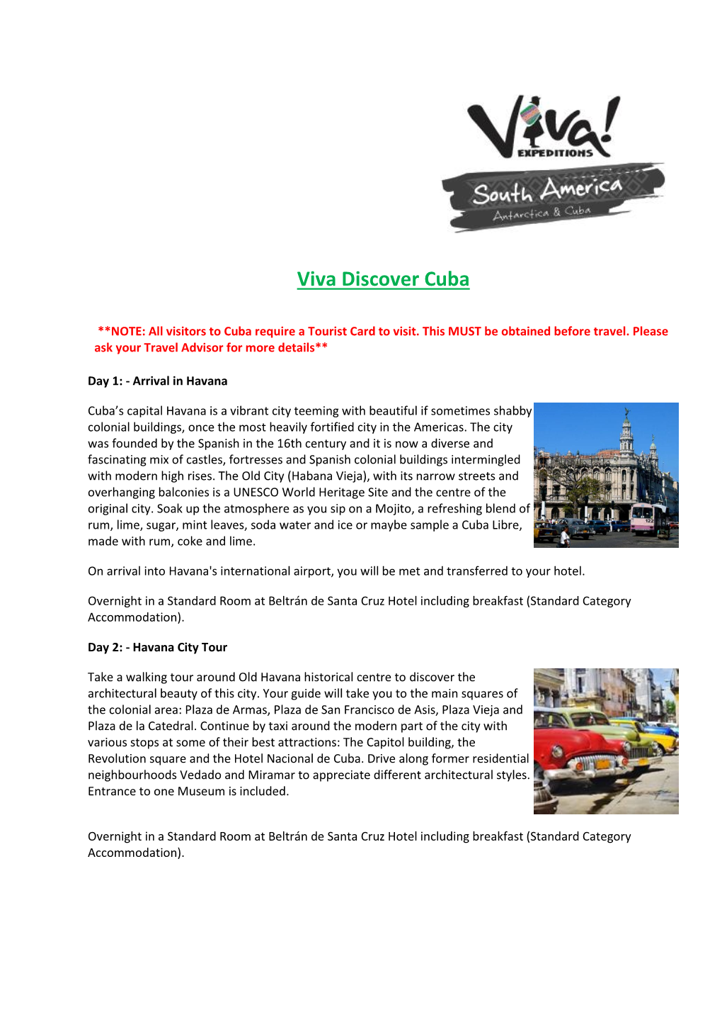 Viva Discover Cuba