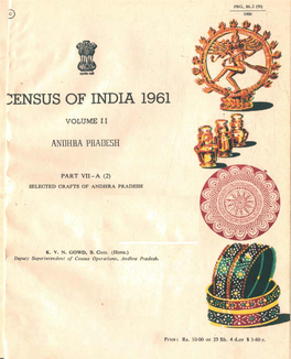 Selected Crafts of Andhra Pradesh, Part VII-A (2), Vol-II
