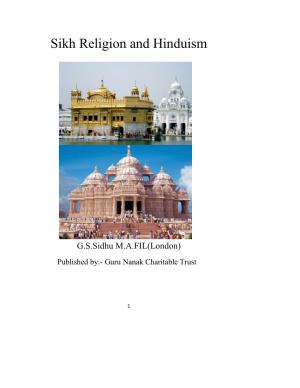 Sikh Religion and Hinduism