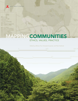 Mapping Communities: Ethics, Values, Practice