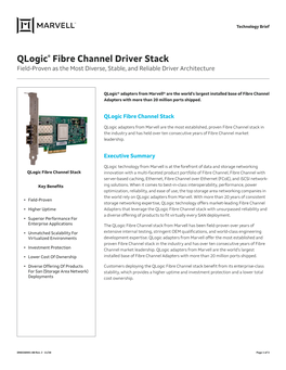 Qlogic Fibre Channel Stack