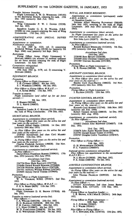 Supplement to the London Gazette, 16 January, 1953 351