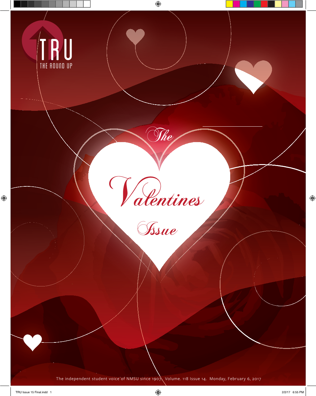 TRU Issue 15 Final.Indd 1 2/2/17 6:55 PM Contributors & Staff