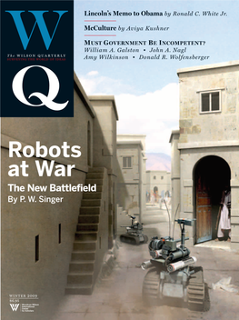 ROBOTS at WAR Wi T 2009 V L 33 N 1 If You Have Questions About Islam and Its History