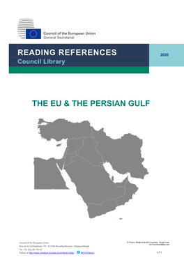 Reading References the Eu & the Persian Gulf