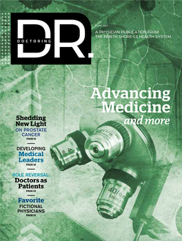 Advancing Medicine Shedding New Light and More on Prostate Cancer Page 14