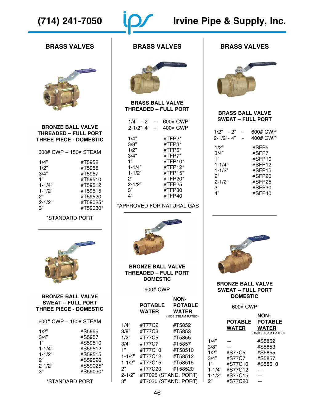 Valves Brass Valves Brass Valves