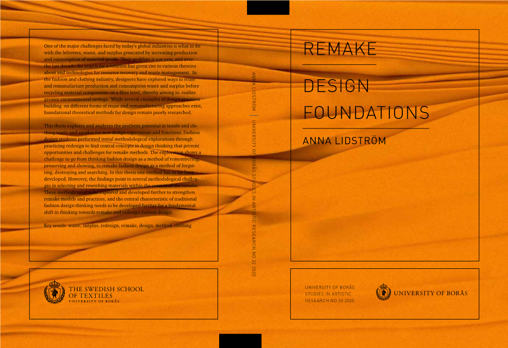 Remake Design Foundations