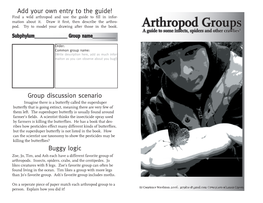 Arthropod G Arthropod Groups