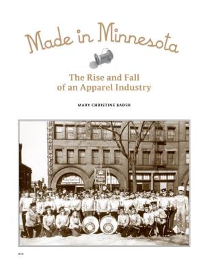 Made in Minnesota: the Rise and Fall of an Apparel Industry