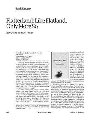 Book Review: Flatterland: Like Flatland, Only More So, Volume 49