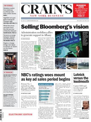 Selling Bloomberg's Vision