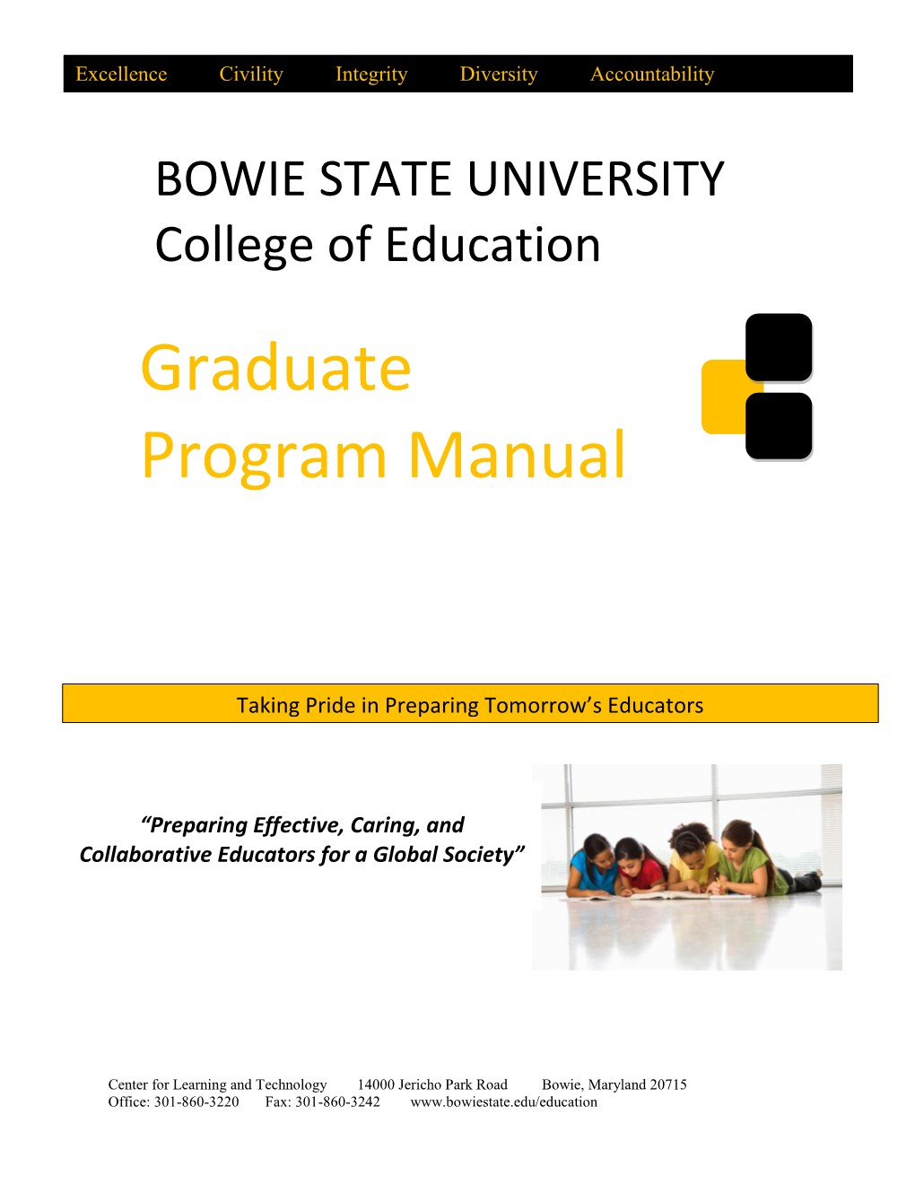 Graduate Program Manual 2