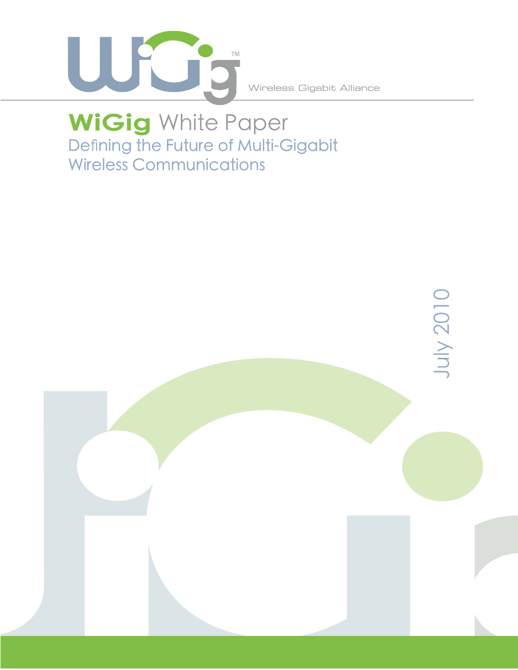 Wigig White Paper