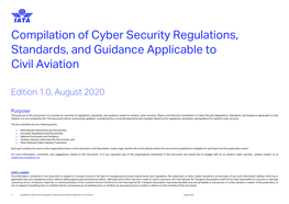 Compilation of Cyber Security Regulations, Standards, and Guidance Applicable to Civil Aviation