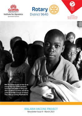 Malaria Vaccine Project Newsletter March 2021