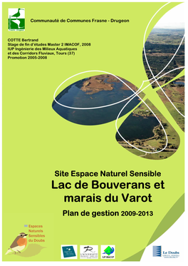 Plan Gestion ENS Lac Bouverans
