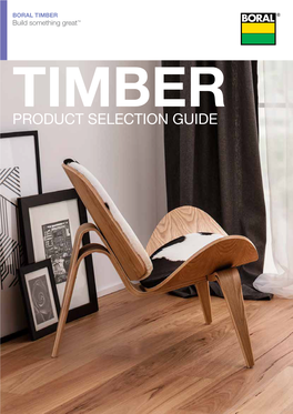 Boral Timber Product Selection Guide
