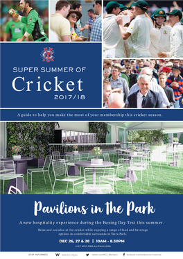 Cricket 2017/18