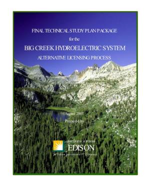 SD-B Final Technical Study Plan Package