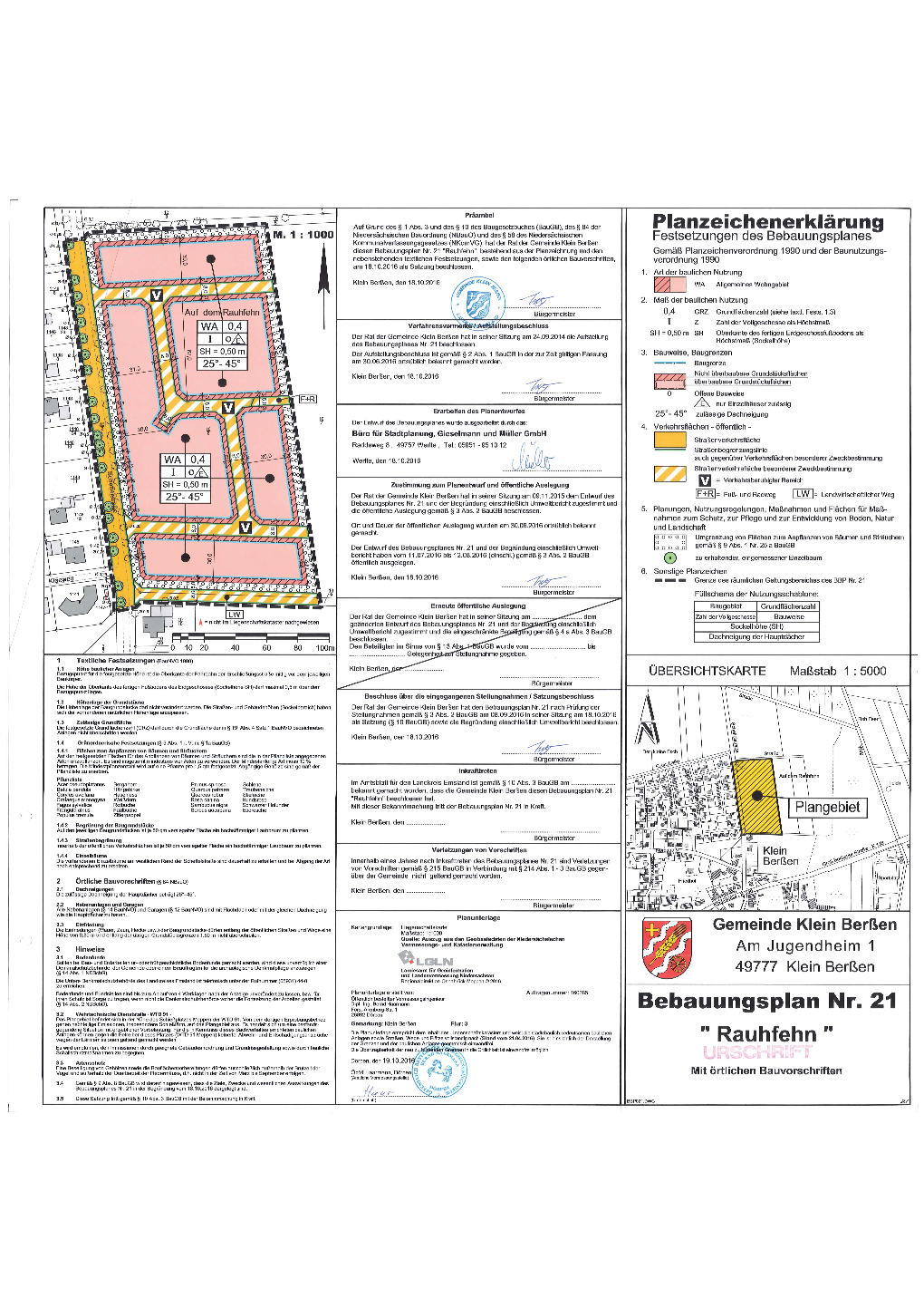 Gemeinde Klein Berßen Landkreis Emsland