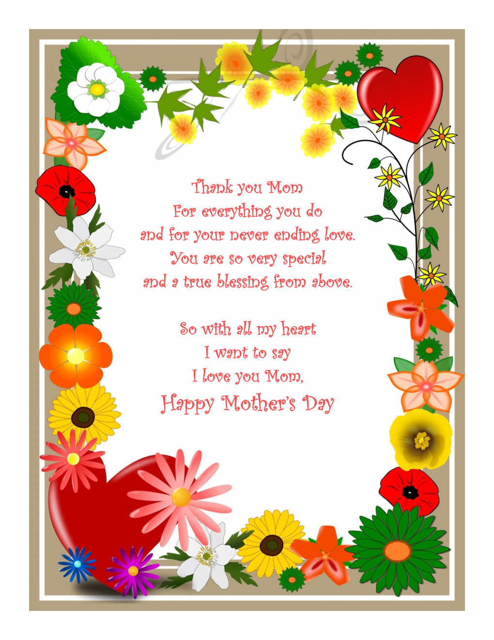 Happy Mother's