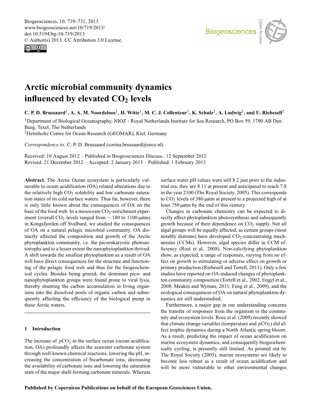 Article Size Distribution and A