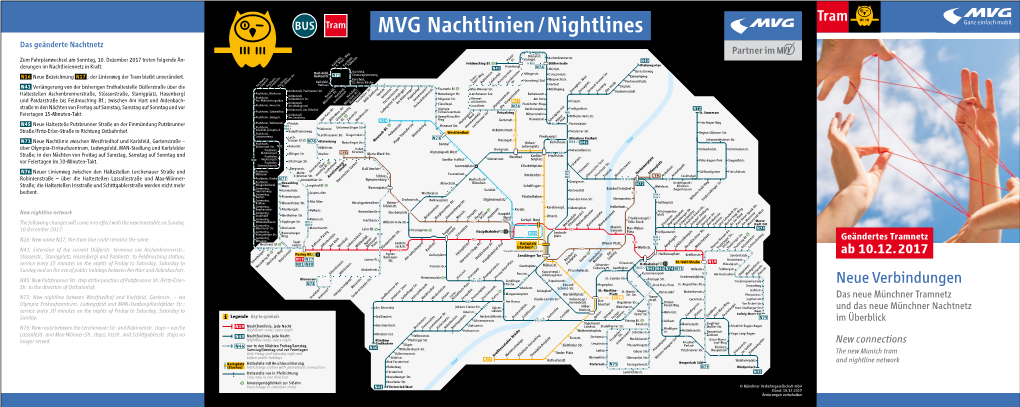 Geändertes Tramnetz Ab 10.12.2017