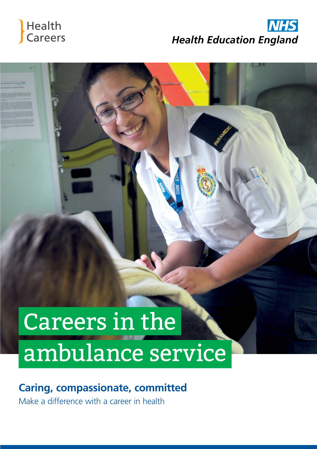 Careers in the Ambulance Service