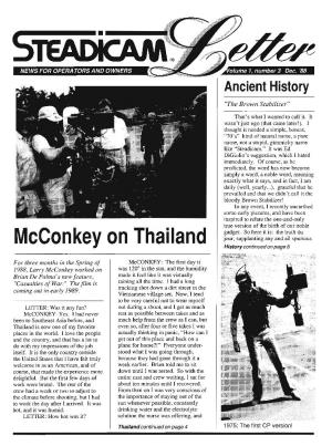 Mcconkey on Thailand Jour, Supplanting Any and All Spurious History Continued on Page 8