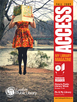 Fall 2009 Feature: Celebrate the Reader|