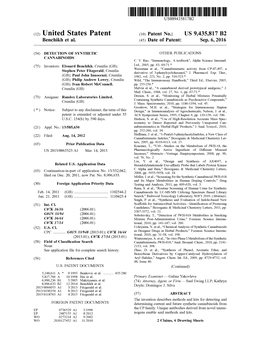 (12) United States Patent (10) Patent No.: US 9.435,817 B2 Benchikh Et Al