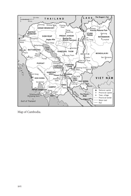 Map of Cambodia