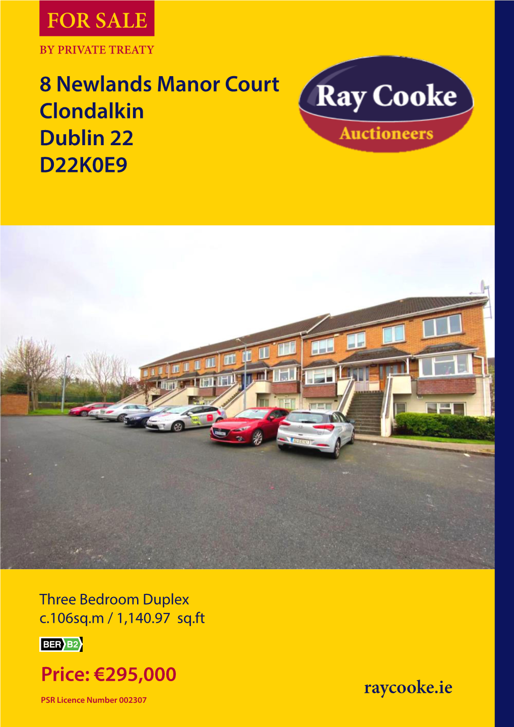 8 Newlands Manor Court Clondalkin Dublin 22 D22K0E9 for SALE