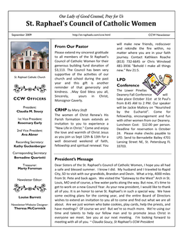 2009-10 CCW Newsletters