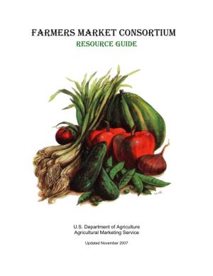 Farmers Market Consortium Resource Guide