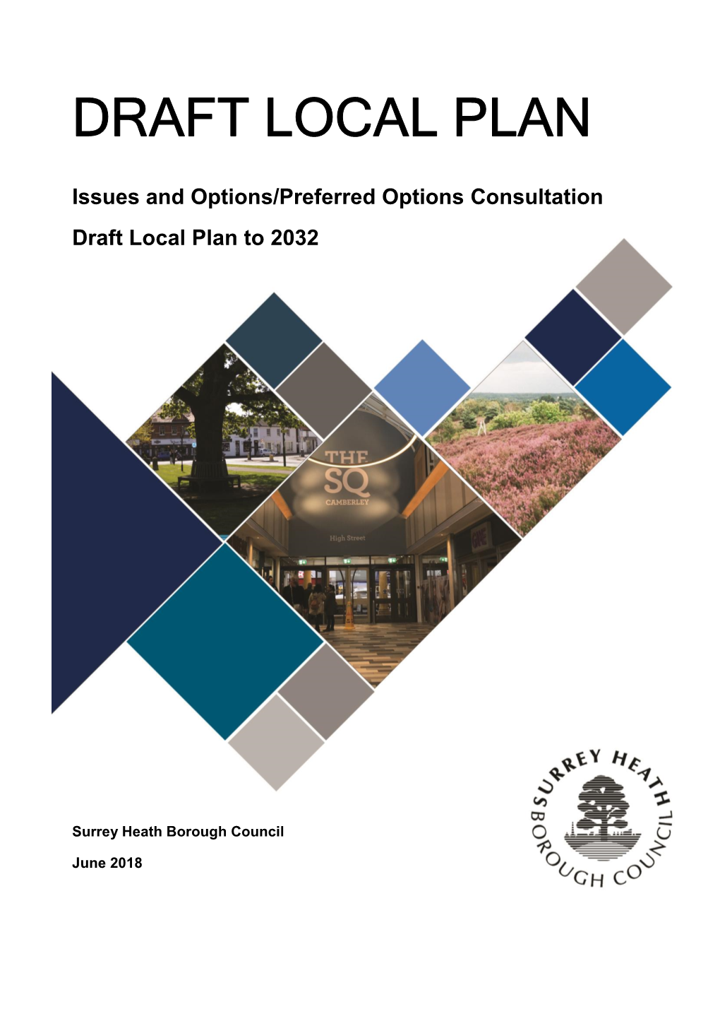 Surrey Heath Local Plan Will Guide the Location, Scale and Type of Future Development in Surrey Heath up to 2032