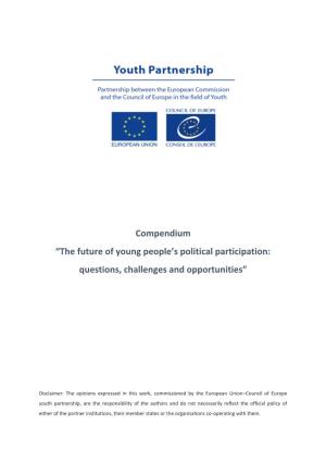 Compendium “The Future of Young People's Political Participation