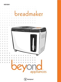 Breadmaker Manual.Indd