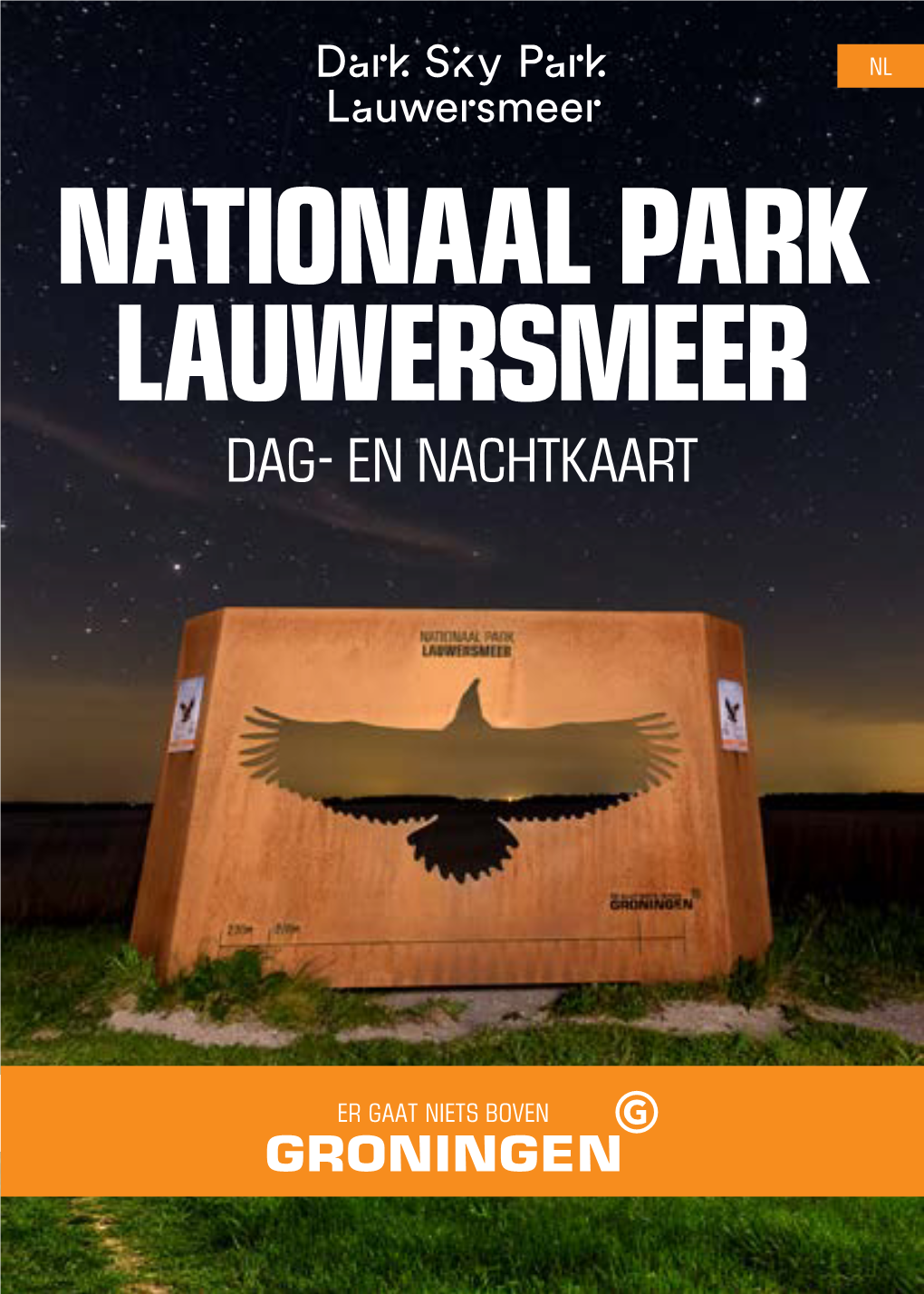 DAG- EN NACHTKAART NATIONAAL PARK LAUWERSMEER Ruige Natuur En Een Open Landschap