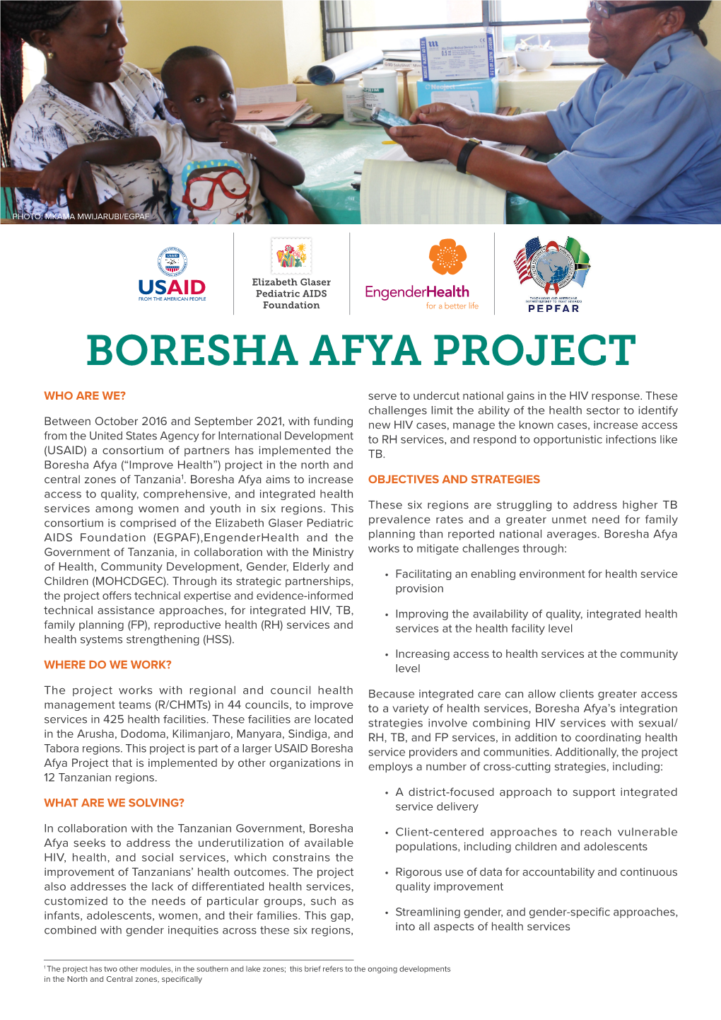 Boresha Afya Project