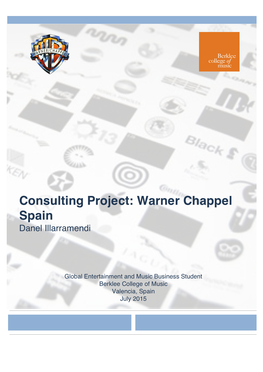 Consulting Project: Warner Chappel Spain Danel Illarramendi