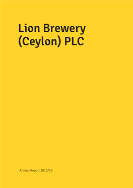 Lion Brewery (Ceylon) PLC