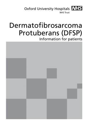 Dermatofibrosarcoma Protuberans
