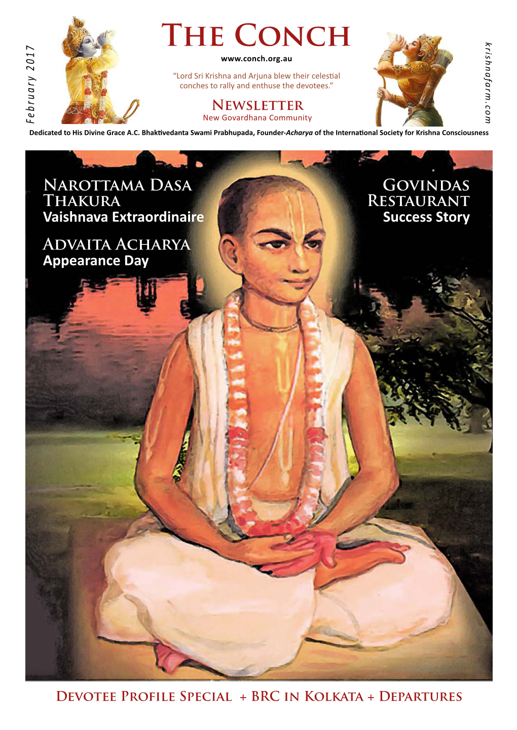 Narottama Dasa Thakura Vaishnava Extraordinaire Advaita Acharya