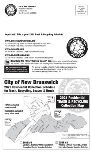 2021 Trash and Recycling Collection