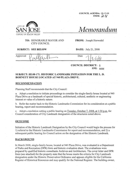 Memorandum Capn1\L of SILICON VALLEY